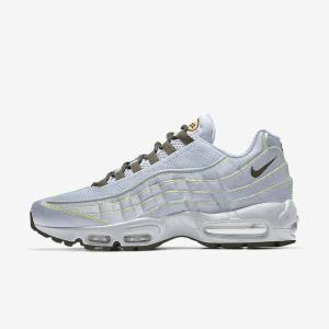 Men's Nike Air Max 95 By You Custom Sneakers Multicolor | NK794HNB