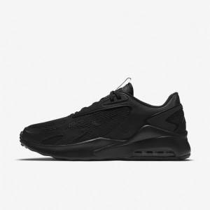 Men's Nike Air Max Bolt Sneakers Black | NK209IBE