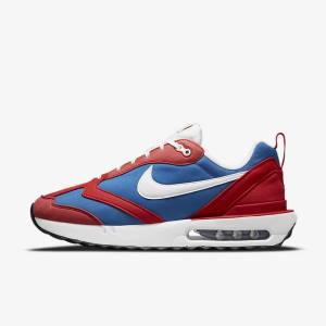 Men's Nike Air Max Dawn Sneakers Royal / Red / Light Beige / White | NK728VMJ