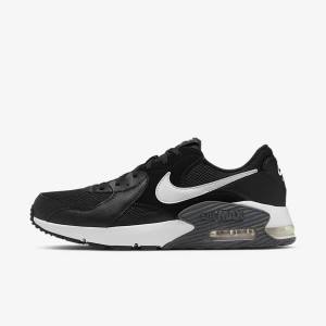 Men's Nike Air Max Excee Sneakers Black / Dark Grey / White | NK489LEO