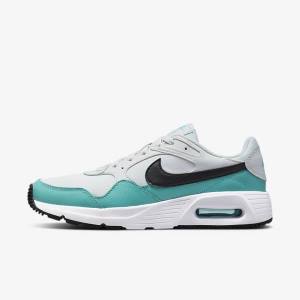 Men's Nike Air Max SC Sneakers Turquoise / White / Black | NK276NTU