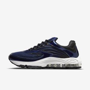 Men's Nike Air Tuned Max Sneakers Blue / White / Black | NK906RWQ