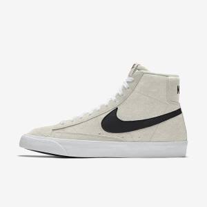 Men's Nike Blazer Mid By You Custom Sneakers Multicolor | NK291QYN