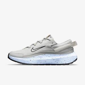 Men's Nike Crater Remixa Sneakers Grey / Blue / Light Beige / Black | NK341JZO