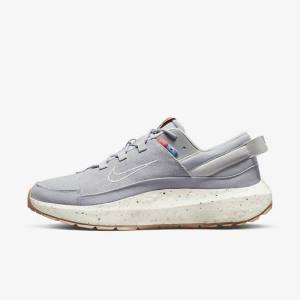 Men's Nike Crater Remixa Sneakers Grey / Brown | NK984FMS