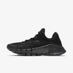 Men's Nike Free Metcon 4 Training Shoes Black | NK198PBD