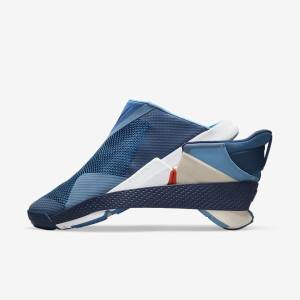 Men's Nike Go FlyEase Sneakers Blue / White | NK560WLM