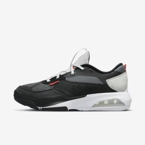 Men's Nike Jordan Air 200E Jordan Shoes Black / Grey / White / Red | NK164TBG