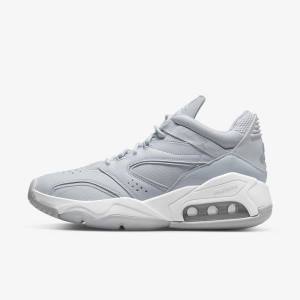 Men's Nike Jordan Point Lane Sneakers Platinum / White / Grey | NK960UEQ