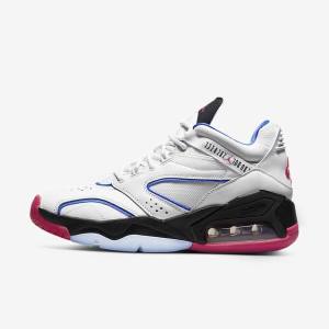 Men's Nike Jordan Point Lane Sneakers White / Blue / Black / Pink | NK390FWH