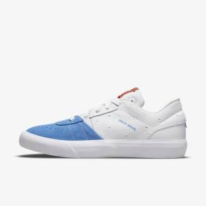 Men's Nike Jordan Series .02 Dear Dean Sneakers White / Blue | NK704EDR