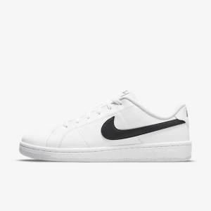 Men's Nike NikeCourt Royale 2 Next Nature Sneakers White / Black | NK814YOR