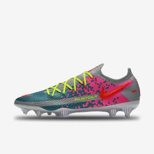 Men's Nike Phantom GT Elite By You Custom Firm Ground Football Shoes Multicolor | NK598QPH