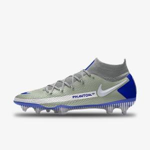 Men's Nike Phantom GT Elite By You Custom Firm Ground Football Shoes Multicolor | NK854BMK