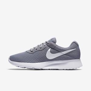 Men's Nike Tanjun Sneakers Grey / White | NK591WFX