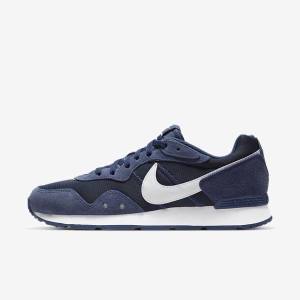 Men's Nike Venture Runner Sneakers Navy / Navy / White | NK105XBP