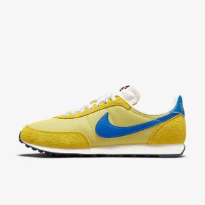 Men's Nike Waffle Trainer 2 SD Sneakers Yellow / Gold / Royal | NK305JQX