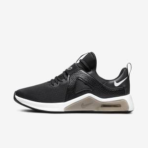 Women's Nike Air Max Bella TR 5 Training Shoes Black / Dark Grey / White | NK153GKW