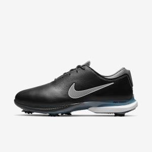 Women's Nike Air Zoom Victory Tour 2 Golf Shoes Black / Metal Blue Grey / White | NK805UGH