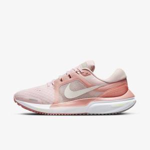 Women's Nike Air Zoom Vomero 16 Road Running Shoes Light Beige | NK275BTX