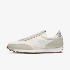 Women's Nike Daybreak Sneakers White / Light Grey / White | NK917WNK