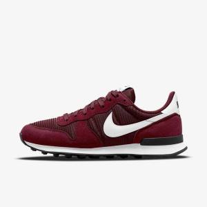 Women's Nike Internationalist Sneakers Black / Platinum / White | NK513FCR