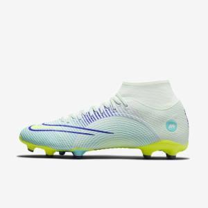 Women's Nike Mercurial Dream Speed Superfly 8 Academy MG Multi-Grounds Football Shoes Green / Purple / Green | NK462PDH