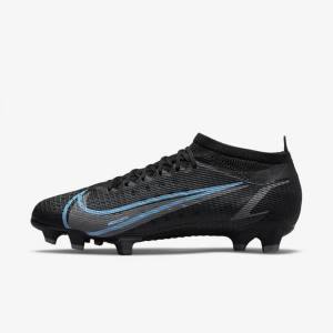 Women's Nike Mercurial Vapor 14 Pro FG Firm-Ground Football Shoes Black | NK372YTV