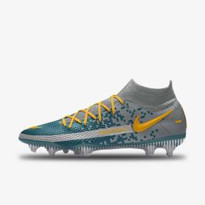 Women's Nike Phantom GT Elite By You Custom Firm Ground Football Shoes Multicolor | NK716XYN