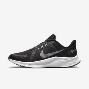 Women's Nike Quest 4 Road Running Shoes Black / Metal Copper | NK056YJQ