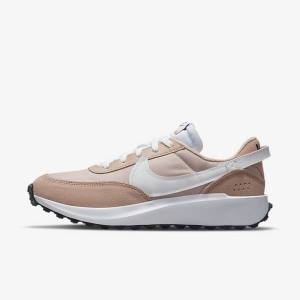 Women's Nike Waffle Debut Sneakers Pink / Rose / Khaki Rose / White | NK807IXD