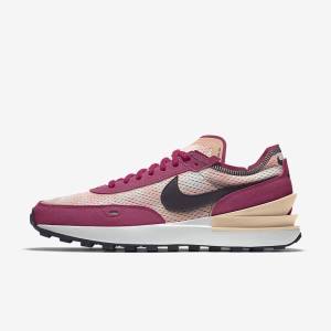 Women's Nike Waffle One By You Custom Sneakers Multicolor | NK812JPE